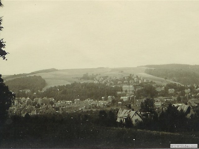 Blick zur Siedlung